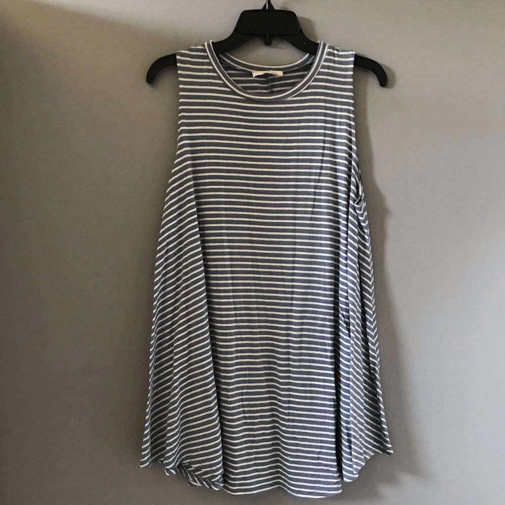 Stripped T-shirt dress/tunic